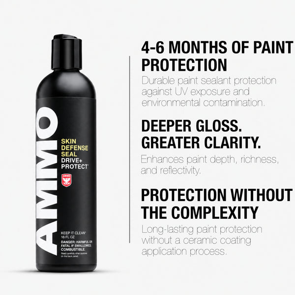 SKIN benefits: 4–6 months of paint protection. Deeper gloss. Greater clarity.. Protection without the complexity