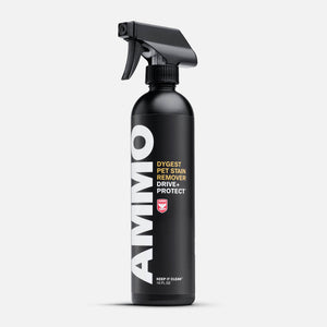 AMMO DYGEST pet stain and odor remover for car interiors