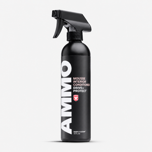 AMMO Mousse leather conditioner for car interiors