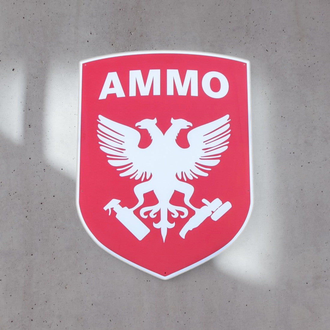 AMMO Studio Shield Sign