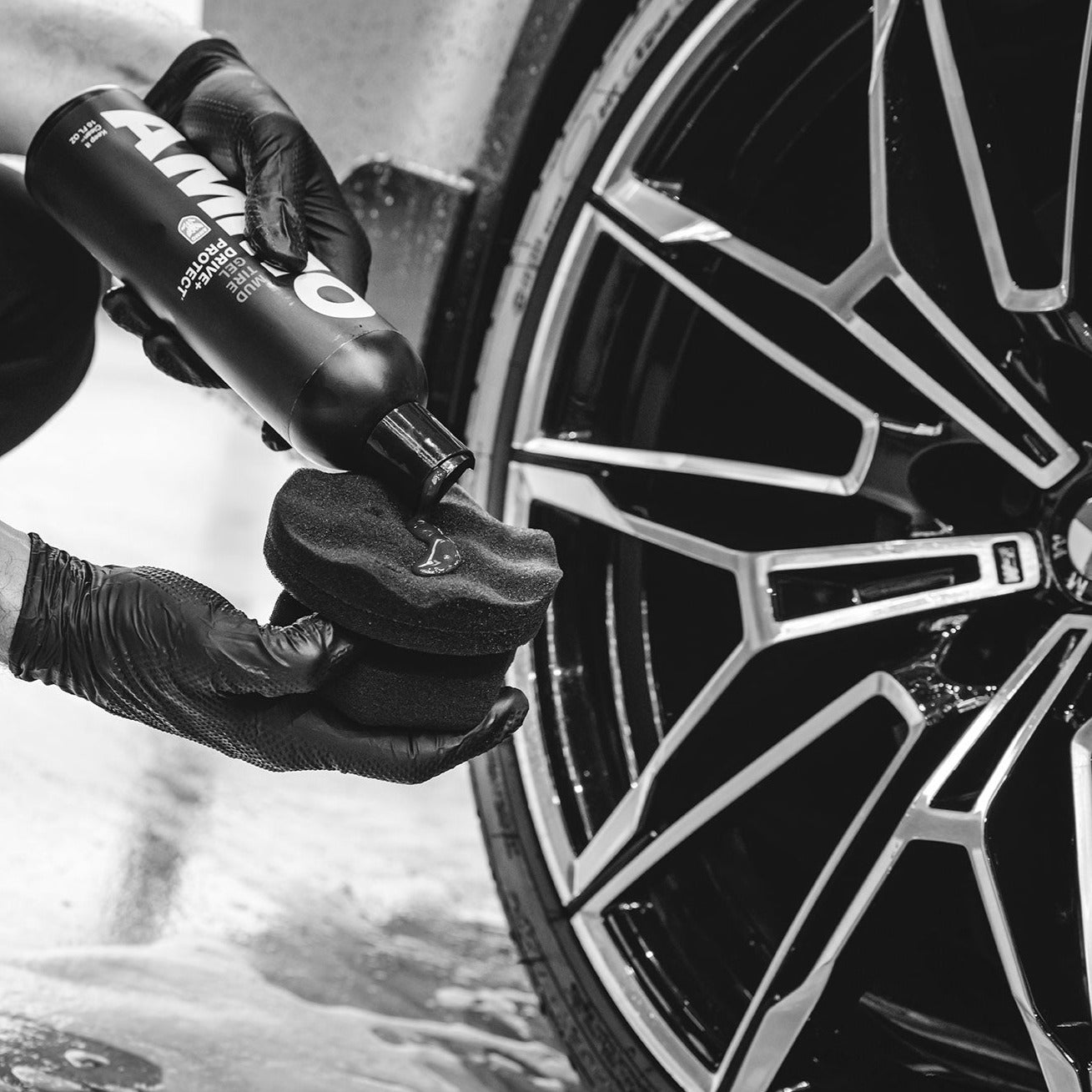 Who puts tire shine on their Telluride?
