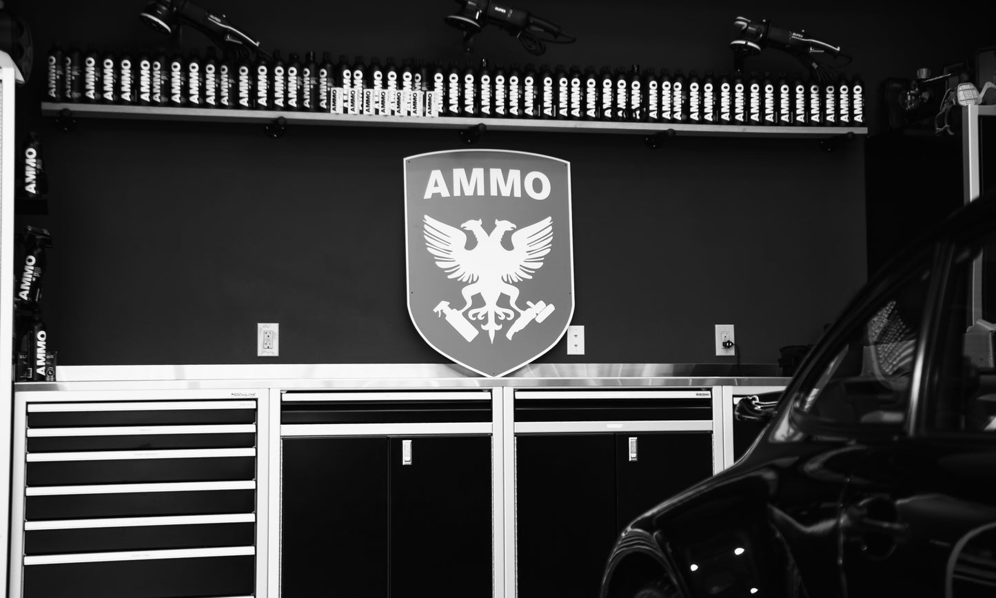 AMMO Studio Shield Sign