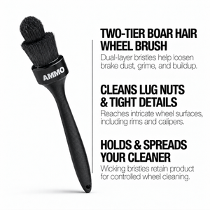 Two-Tier Wheel Brush