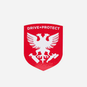 AMMO Red Shield Sticker