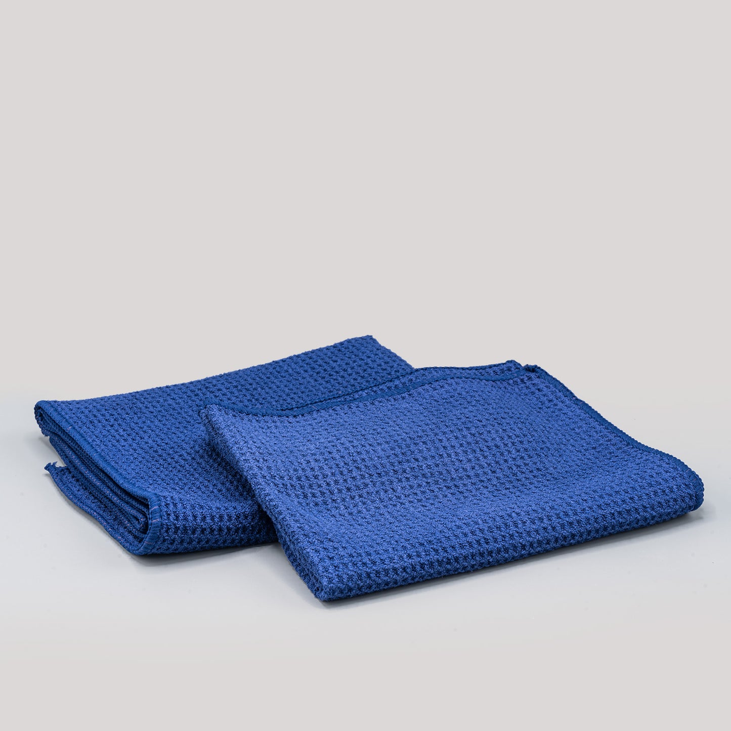 Blue Waffle Weave Dishcloth (Set Of 12)