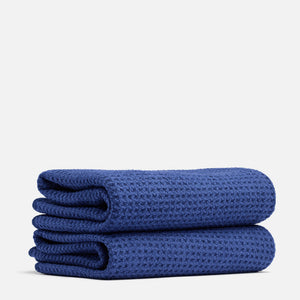 Waffle Weave Glass Towels